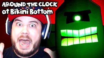 PLANKTON WANTS TO DESTROY ME AT THE INDUSTRIAL PARK!! | Around the Clock at Bikini Bottom (Part 13)