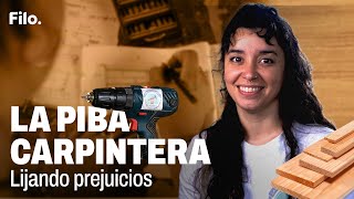 Flor Vázquez, La Piba Carpintera Hay Mucho Hombre Con El Dedito Señalador