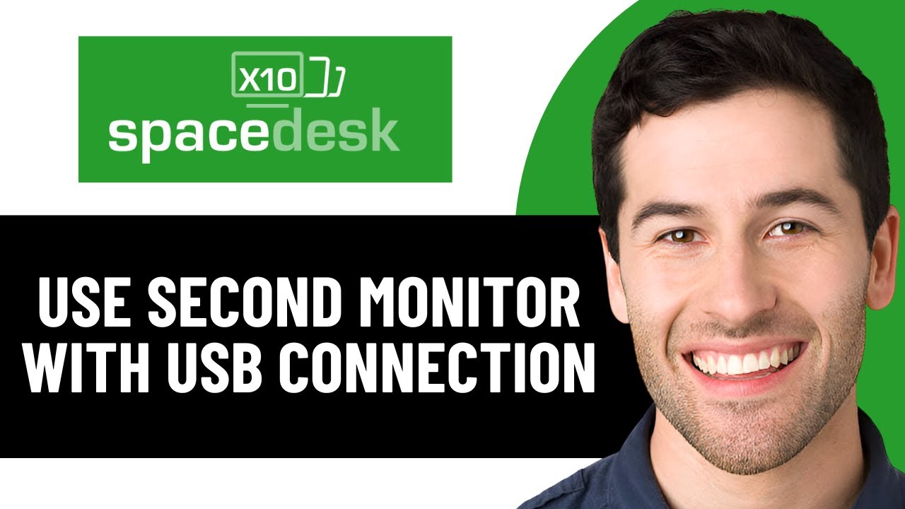 HOW TO USE SPACEDESK AS SECOND MONITOR WITH USB CONNECTION 2026! (FULL GUIDE)