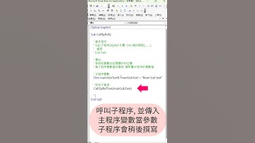 EXCEL VBA - Basic 28 傳址 ByRef