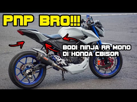 PASANG BODI NINJA RR MONO KE HONDA CB150R!! AUTO GANTENG!!!