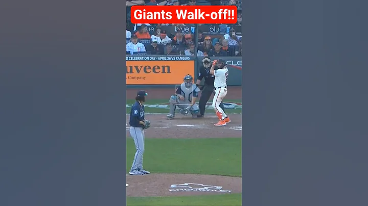🚨 Willy Adames walked it off as the San Francisco Giants beat the Mariners 10-9 in the 11th!! #mlb