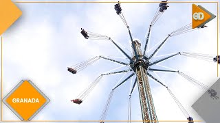 Risas, diversión y algún que otro mareo en el día grande de los columpios