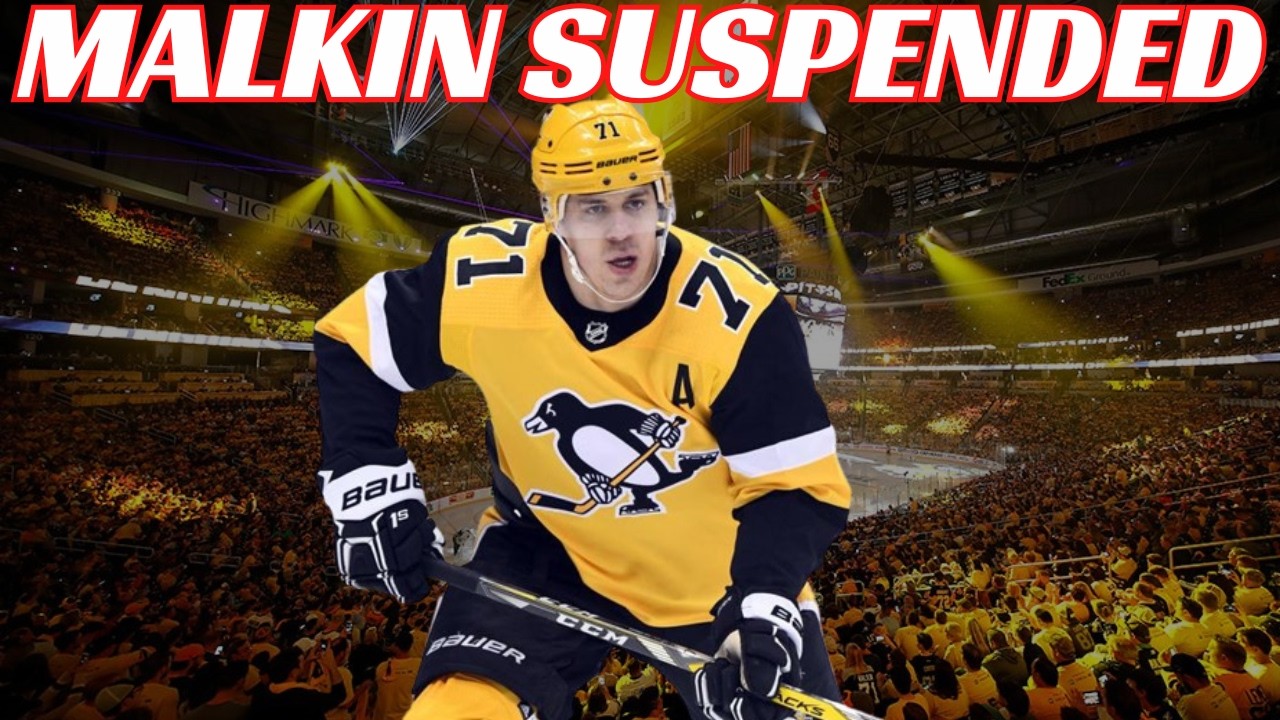 Срочные новости: Игрок «Питтсбург Пингвинз» Евгений Малкин дисквалифицирован за удар клюшкой по Р...