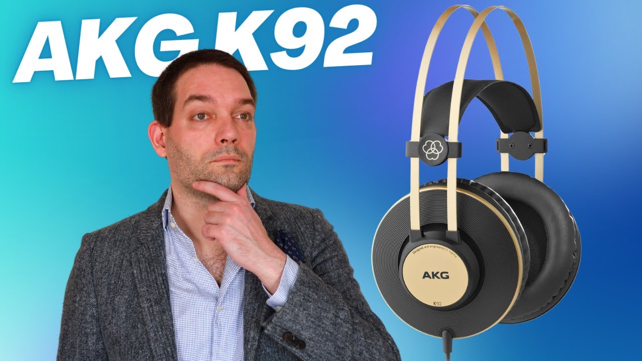 AKG K92 Headphones - Best entry level studio headphones? - YouTube