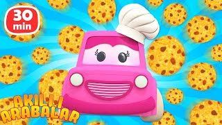 Çizgi film Akıllı Arabalar - Oyuncak arabalar ile en popüler bölümler- Bebekler için eğitici video