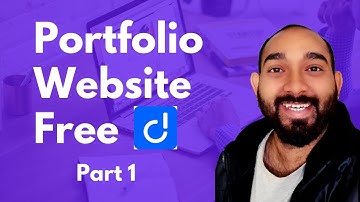 MAKE A PORTFOLIO WEBSITE AS A COMPLETE BEGINNER - PART 1