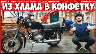 ВОСХОД 3М - ИЗ ХЛАМА в КОНФЕТКУ! ВОССТАНОВЛЕНИЕ Мотоцикла ВОСХОД! [Часть 2]