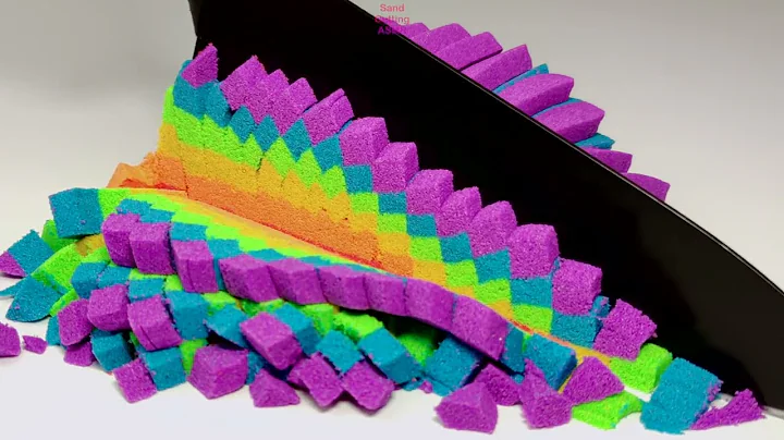 Very Satisfying Kinetic Sand Most Crunchy Cutting ASMR Videos 2022 Collection (Ep 1)