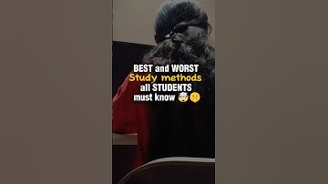 Read pinned comment 📌 | Best & worst study methods😱 LIVE LIKE THIS #study #motivation #hacks #shorts