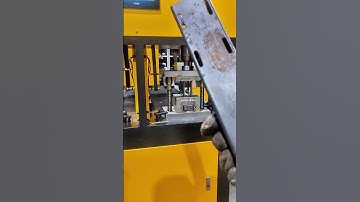 Hydraulic Tube Punching Machine Punch Slot Hole On Rectangular Tube Tube Puncher Punching Mold Punch