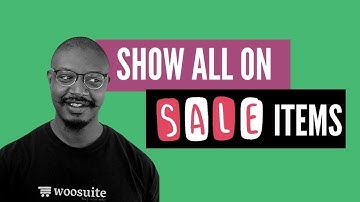 Show All Sale Items On One Page in WooCommerce