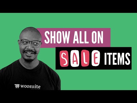 Show All Sale Items On One Page in WooCommerce
