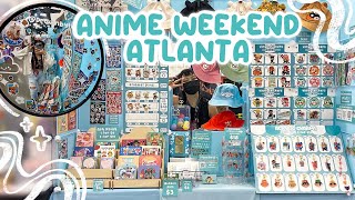 ARTIST ALLEY VLOG ✧ Anime Weekend Atlanta | my first east coast con, was the $$ spent worth it?