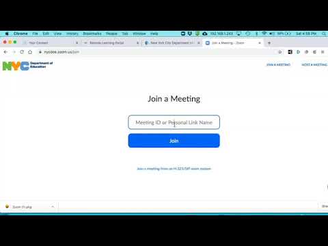 Video How To Log Into Zoom With The Student Accounts - youtube