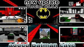 new update in mini block craft || added Batman cave map || Batman's base || #miniblockcraft
