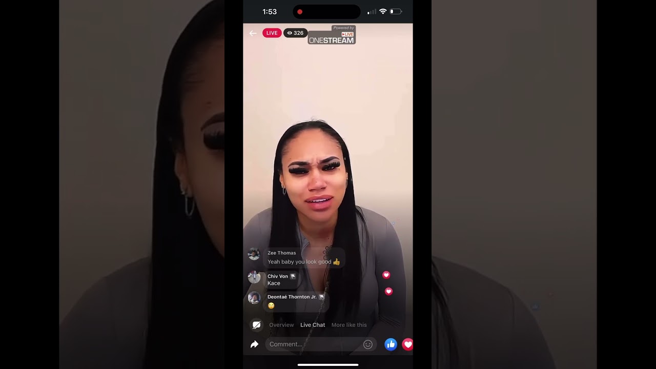 Jania Meshell NBA Youngboy baby momma talks new pregnancy & about lash tech on live