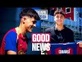 PAU CUBARSÍ celebrate CONTRACT RENEWAL 🥳 | FC Barcelona 🔵🔴