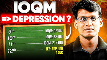Why you should NOT be depressed from IOQM ! | Prashant Jain #ioqm #jee