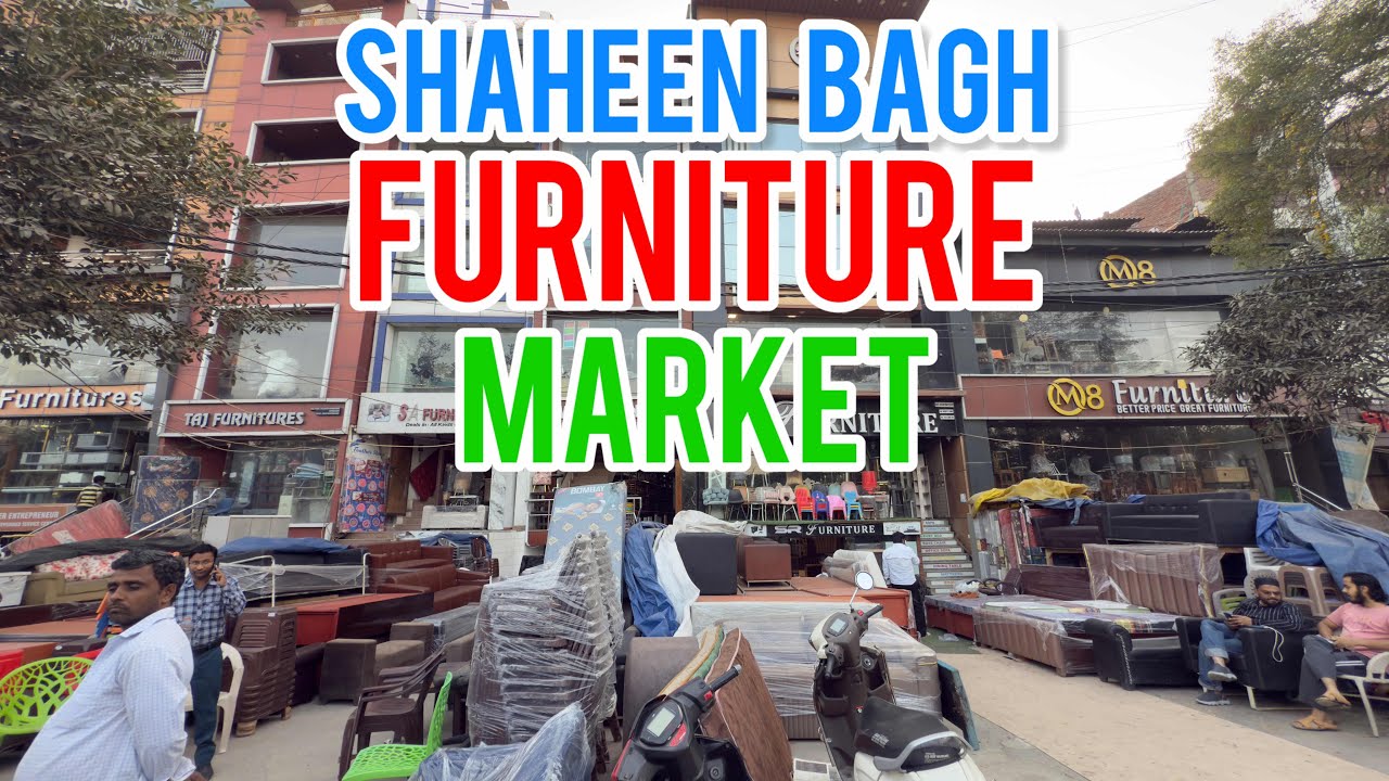 🪑Shaheen bagh furniture market🛋️ | AFFORDABLE price Markets In New Delhi Okhla🛌 | FURNITURES HUB🛌🛋️🪜