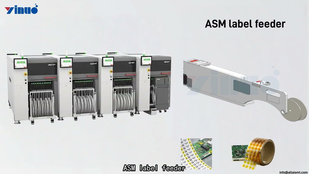 ASM SMT Label Feeder: Technical Specifications and Setup - YouTube