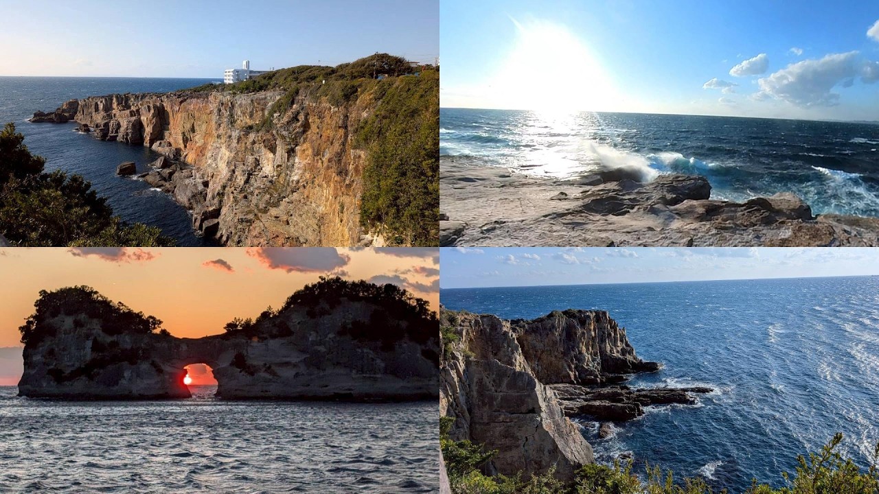 【和歌山県絶景スポット】三段壁・千畳敷・円月島　2026年2月22日