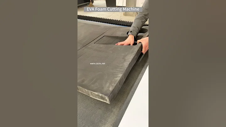 EVA Foam Sheet CNC cutting machine #foamcutter