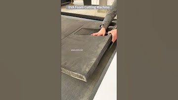 EVA Foam Sheet CNC cutting machine #foamcutter