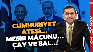 Özgür Özel Erdoğan'a Cumhuriyet Ateşi ve Mesir Macunu Hediye Etti! Fatih Portakal Yorumladı