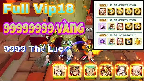 Manga Siêu Quậy PRIVATE - Full Vip18 - 99M Vàng - Nhiều KC - 9999 Thể Lực - Review Game - NanhKo GM
