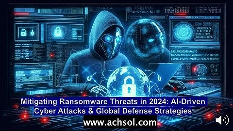 🔐 Mitigating Ransomware Threats in 2024: AI-Driven Cyber Attacks & Global Defense Strategies 🚨