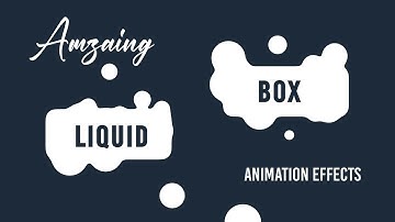 Amazing Liquid Dripping Effects using CSS & JavaScript