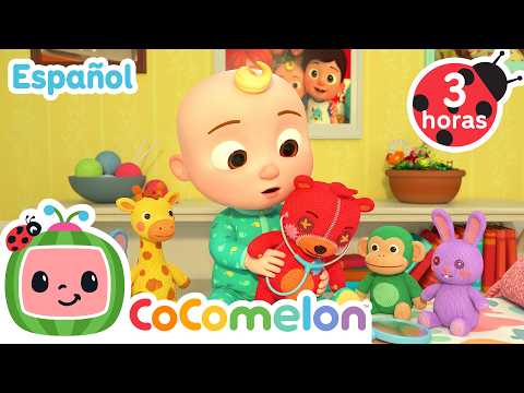 🐰 5 animalitos saltando en la cama 🐥 | CoComelon y los animales 🍉| Dibujos animados para niños