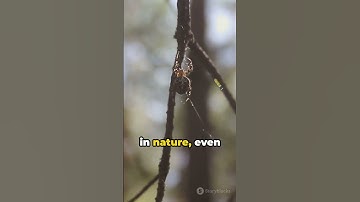 Web Wonders: The Science Behind Spider Webs! #facts #curiosity #secret #spiderman #spiderweb