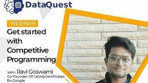 How to start Competitive Programming for beginners| Webinar-2