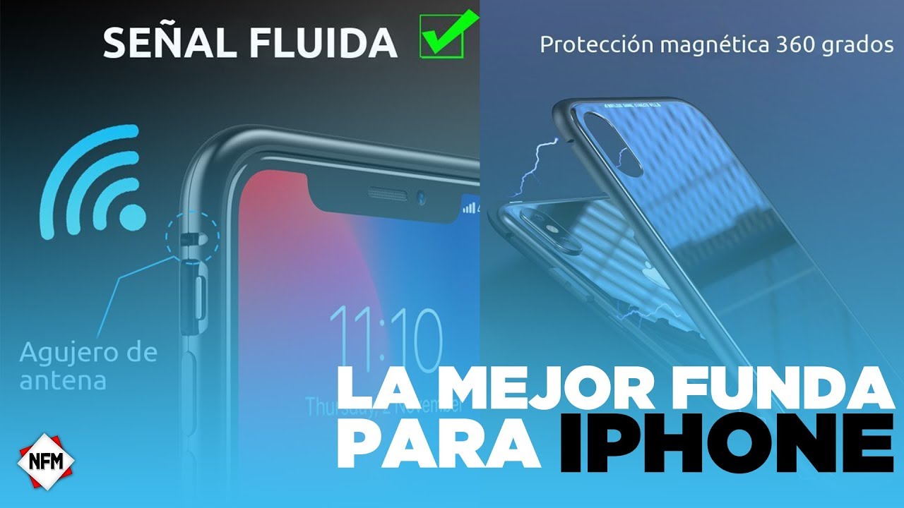  La Mejor Funda Para Iphone | 360 - magnética - señal fluida