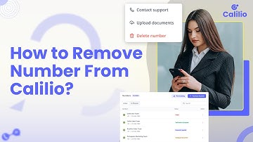 How to remove the number from Calilio?|Calilio|VoIP|The Modern Business Phone System