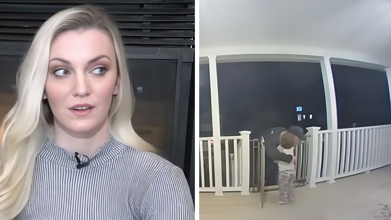 toddler races to hug a pizza guy for no reason… and what his mom finds out afterward is tragic! - YouTube