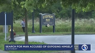 VIDEO: Glastonbury police searching for man accused of flashing young girls