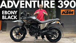 KTM Adventure 390 (350cc) Ebony Black – First Look, Unboxing & Walkaround🔥