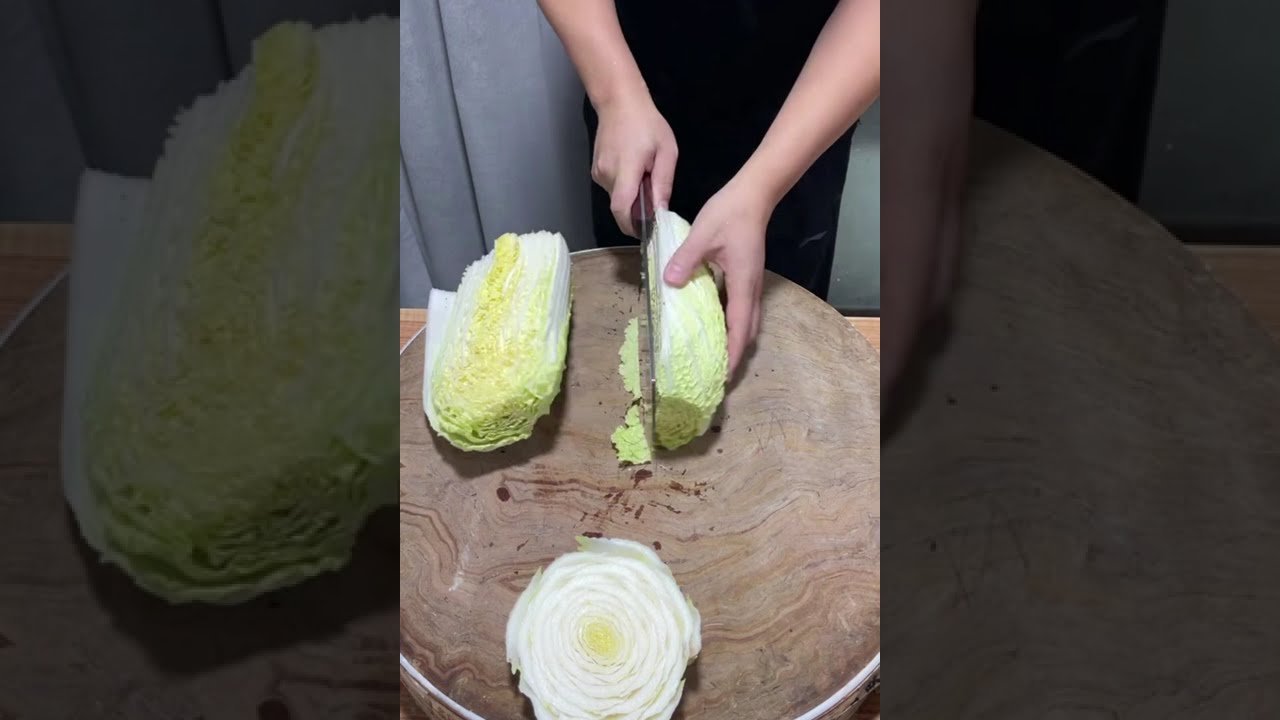 Amazing Green Cabbage Cutting Tricks 🥬 | Knife Skills & Vegetables Creative Activity For Make Cake