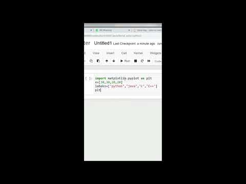 how to draw pie chart in python with 3 lines of code #pythoncode #pythontutorial #python