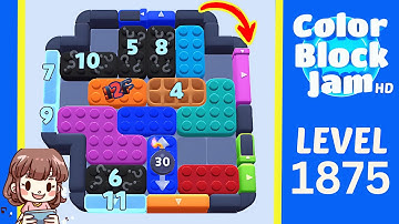 Color Block Jam Level 964 (1875) Solution Walkthrough