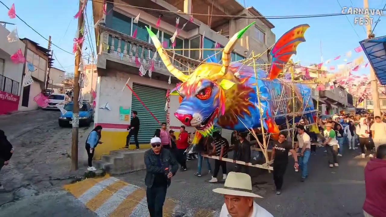 Carnaval de HUITZIZILAPAN 2026 MONJES #carnaval #viralvideo 