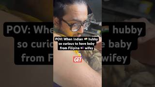 Why Indian🇮🇳hubby taking training from cat surprised 😳 #viral #funny #love #funnymoment #couple