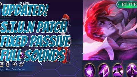 MLBB Chou Elite skin to KOF Latest patch 2021 (No Password,ABC File) + Back up File