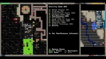 Dwarf Fortress Catacomb Security, Hotkeys, Macro building and Trade Tips