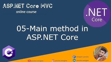 05. Main method in ASP.NET Core in Darija Arabic