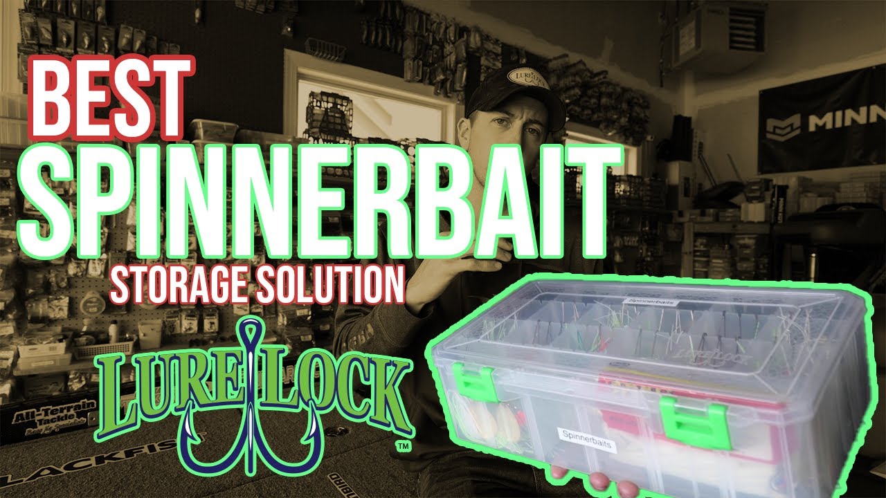 How to Store Spinnerbaits and KEEP them ORGANIZED 