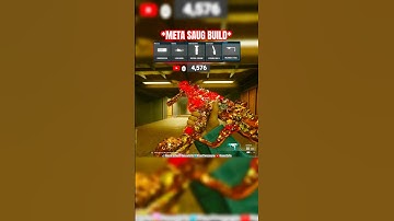 *BUFFED* SAUG BUILD IS BROKEN ON WARZONE 👑 #warzone #callofduty #bo6 #rebirthisland #cod #shorts